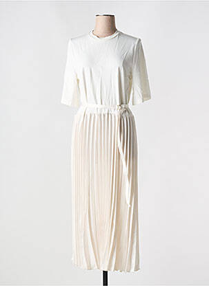 Rochie lungă bej IMPERIAL femeie