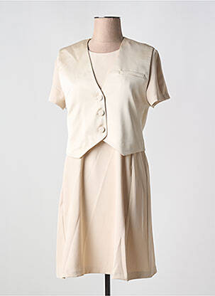 Rochie scurtă bej IMPERIAL femeie