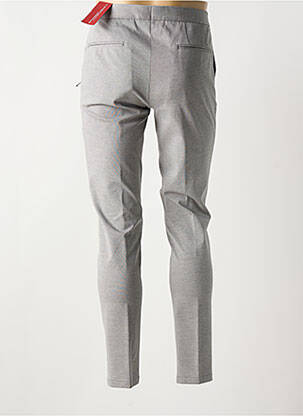 Pantalon slim elasticitate mărime normală gri TRENDY bărbat