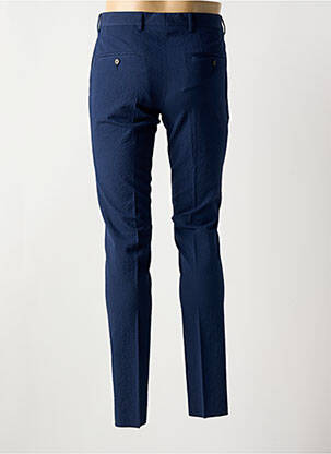 Pantalon slim elasticitate mărime normală albastru TRENDY bărbat