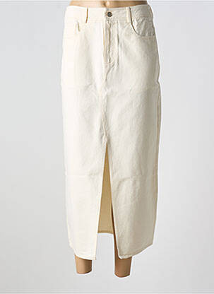 Fustă lungă bej GRACE & MILA femeie