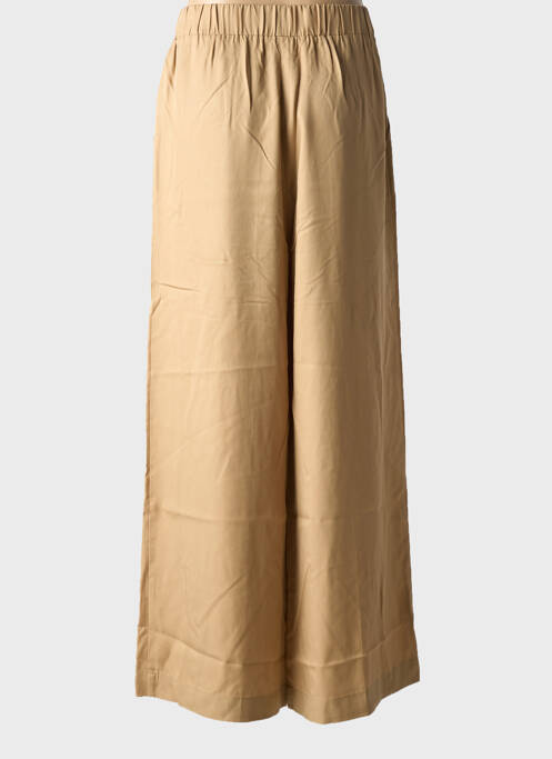 Pantalon larg maro GRACE & MILA femeie