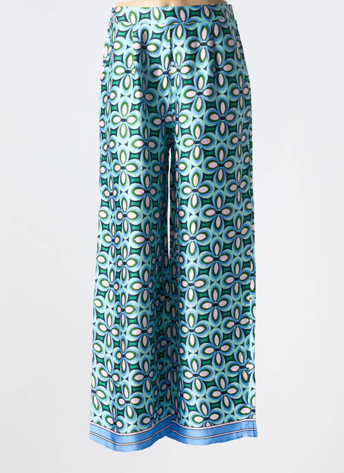 Pantalon larg albastru LA PETITE ETOILE femeie