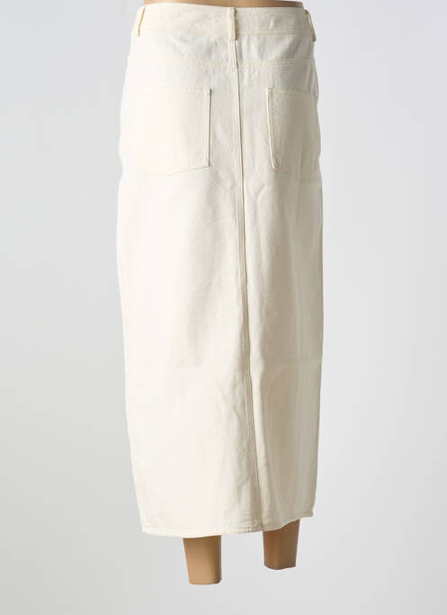 Fustă lungă croială dreaptă bej GRACE & MILA femme