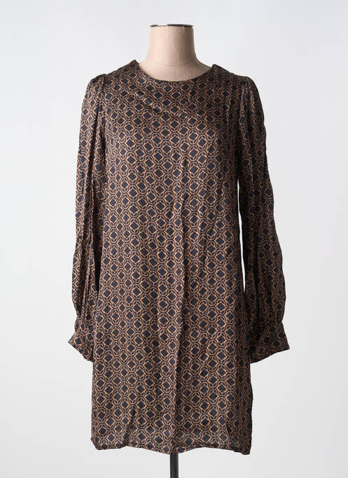 Rochie scurtă maro LA PETITE ETOILE femeie