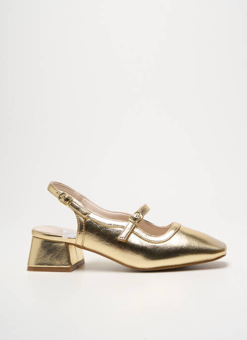 Sandale/Pantofi decupați auriu VANESSA WU femeie