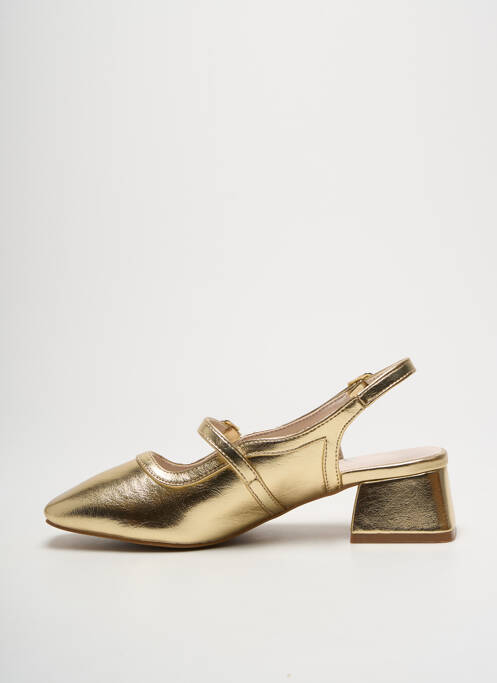 Sandale/Pantofi decupați auriu VANESSA WU femeie