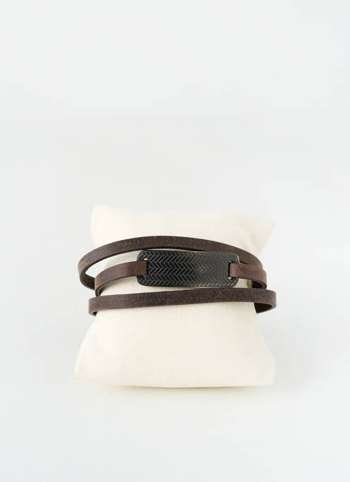 Brățară maro GEMSTAR. PHEBUS bărbat