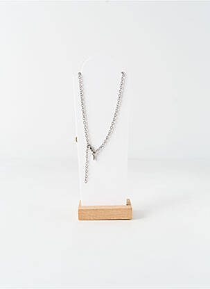 Colier ornament oxid de zirconiu auriu LOTUS femeie