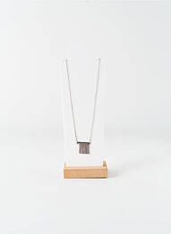 Colier materiale argintii argintiu THABORA femeie