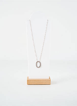 Colier argintiu COQUE DE NACRE femeie