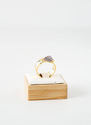Inel ornament oxid de zirconiu auriu GUY LAROCHE femeie