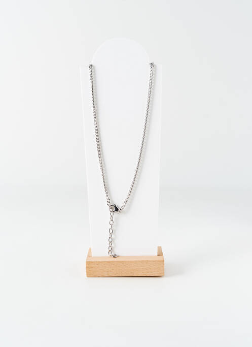 Colier argintiu LOTUS bărbat