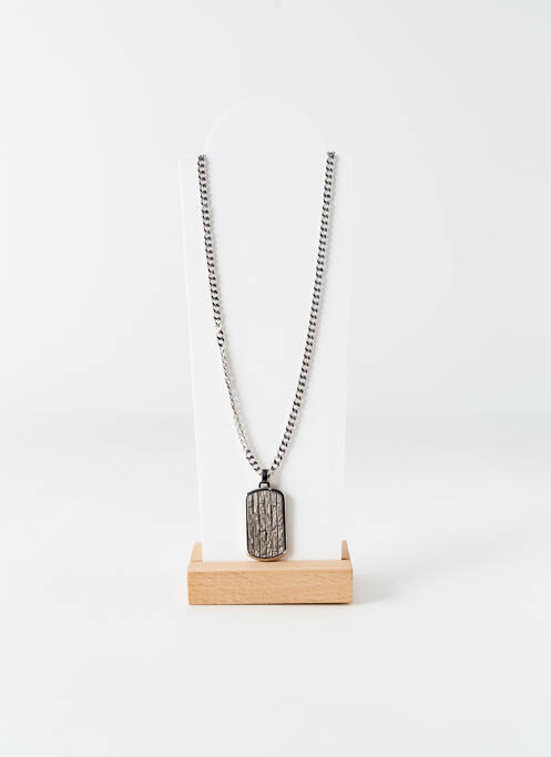 Colier argintiu LOTUS bărbat