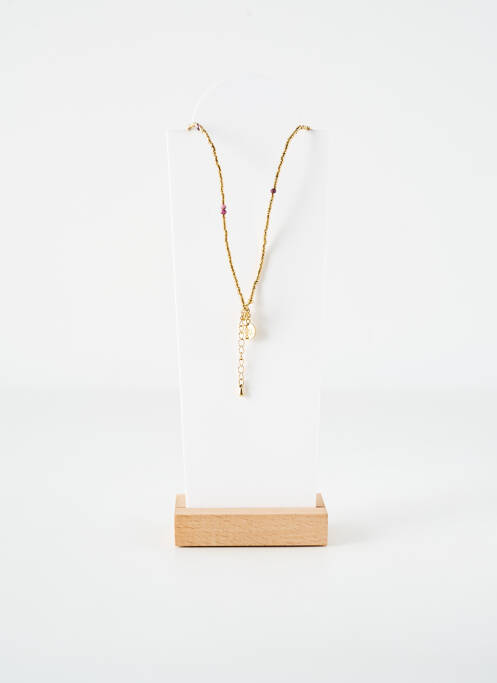 Colier auriu BELLE MAIS PAS QUE femeie