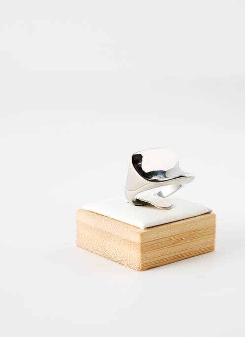 Inel materiale metalice argintiu GEMSTAR. PHEBUS femme