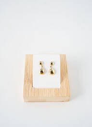 Cercei materiale placate cu aur auriu CLEMENT COUTY femme