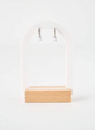 Cercei argintiu COQUE DE NACRE femeie