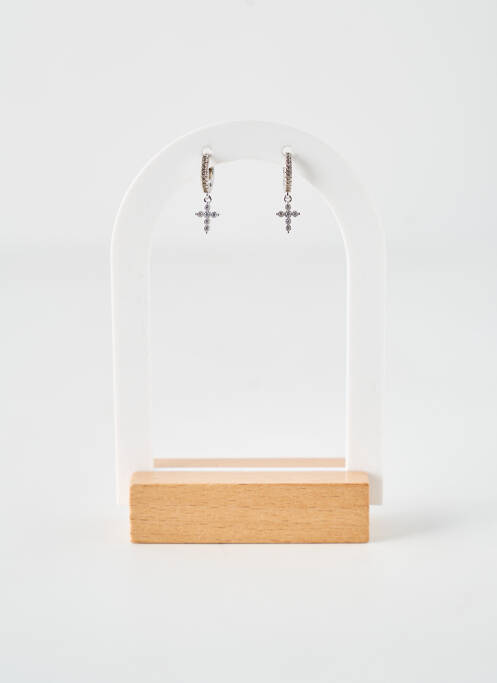 Cercei argintiu COQUE DE NACRE femeie