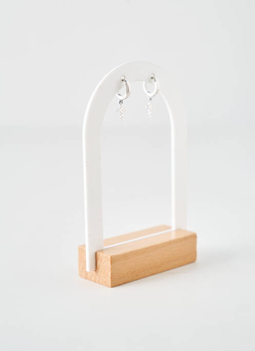 Cercei argintiu COQUE DE NACRE femeie