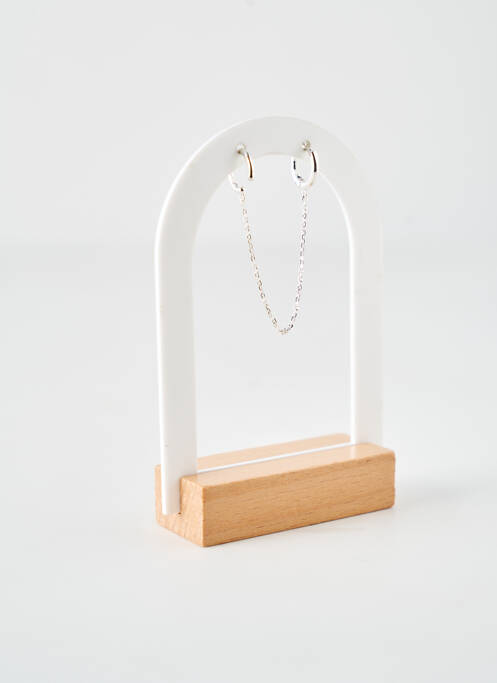 Cercel mono argintiu CANYON femeie