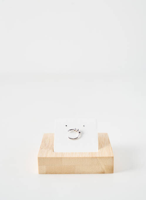 Cercel mono argintiu COQUE DE NACRE femeie