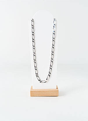 Colier argintiu COQUE DE NACRE bărbat