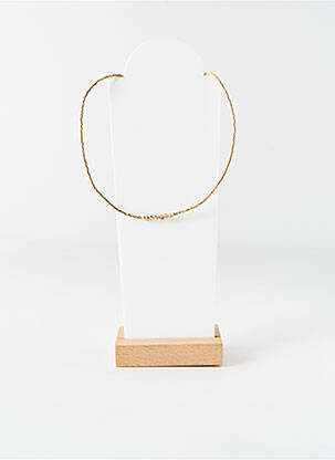 Colier auriu BELLE MAIS PAS QUE femeie