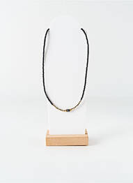 Colier ornament cu mărgele negru BELLE MAIS PAS QUE femme