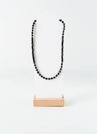 Colier ornament cu mărgele negru BELLE MAIS PAS QUE femme
