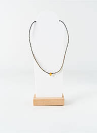 Colier ornament cu mărgele auriu BELLE MAIS PAS QUE femme