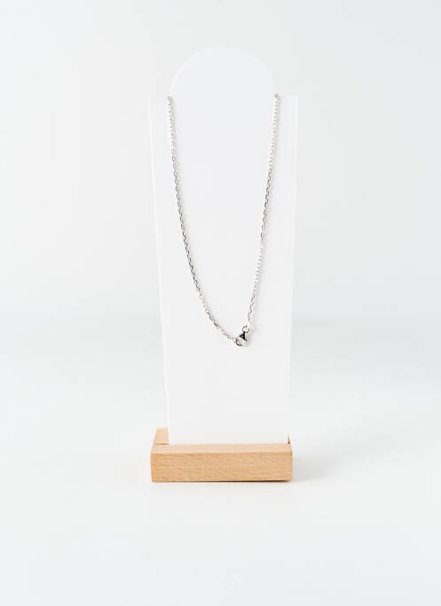 Colier argintiu COQUE DE NACRE unisex