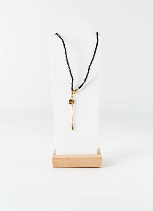 Colier negru BELLE MAIS PAS QUE femeie