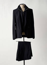 Costume de oraș finisaj interior căptușeală satinată negru TRENDY bărbat