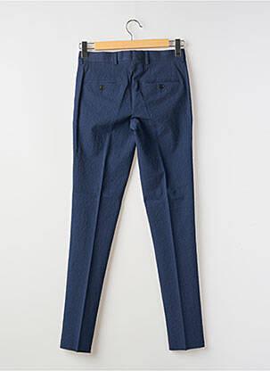 Pantalon slim elasticitate mărime normală albastru TRENDY bărbat
