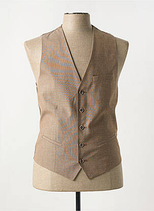 Vestă fără mâneci maro MONSIEUR HECTOR bărbat