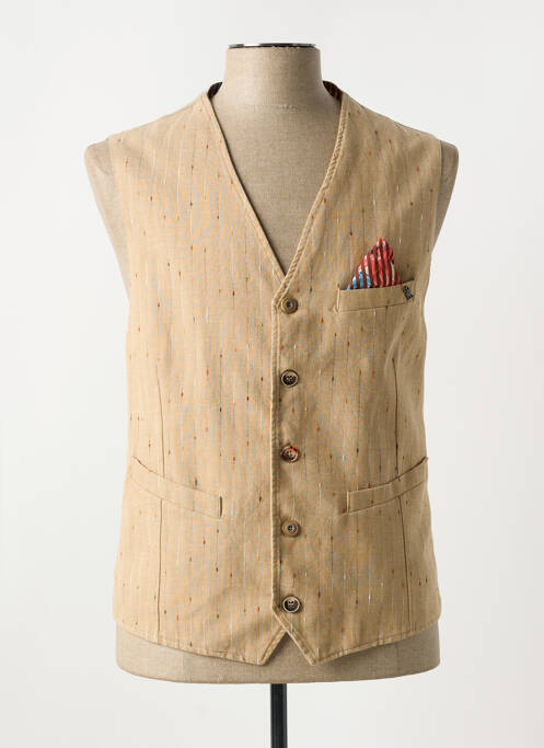 Vestă fără mâneci bej BOB bărbat