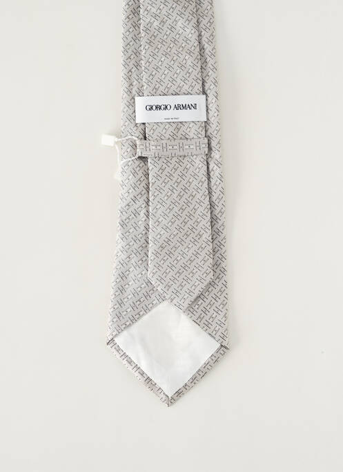 Cravată argintiu GIORGIO ARMANI bărbat