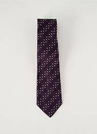 Cravată imprimeu fantezie violet PAUL SMITH homme