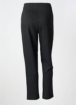 Pantalon slim talie înaltă talie înaltă negru ICHI femeie