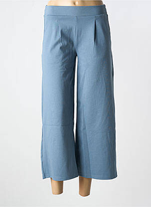 Pantalon 7/8 elasticitate mărime normală albastru ICHI femeie