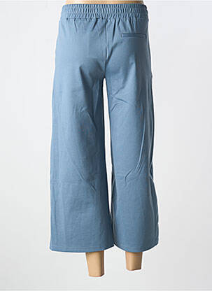 Pantalon 7/8 elasticitate mărime normală albastru ICHI femeie