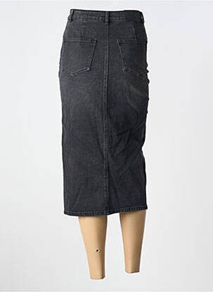 Fustă midi elasticitate negru VERO MODA femeie
