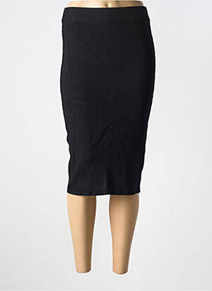 Fustă midi elasticitate negru B.YOUNG femeie