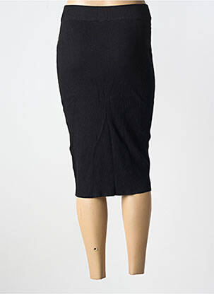 Fustă midi elasticitate negru B.YOUNG femeie