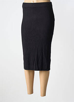 Fustă midi negru FRANSA femeie