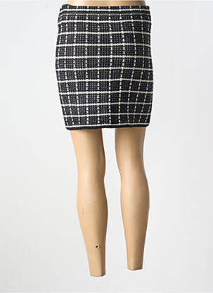 Fustă scurtă talie elastică negru VERO MODA femeie