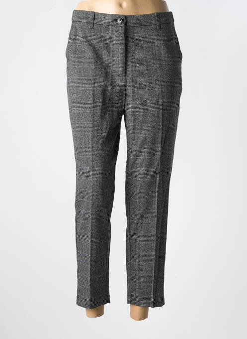 Pantalon chino închidere cu fermoar sub clapetă cu nasturi mărime normală gri VERO MODA femme