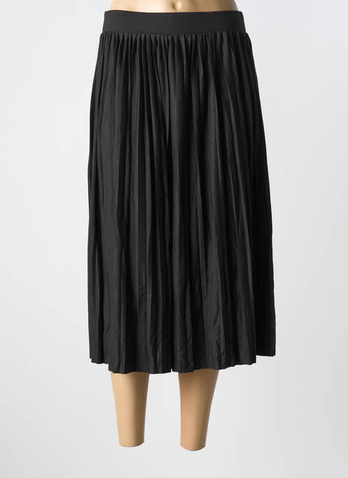 Fustă midi negru ICHI femeie