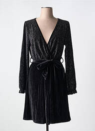 Rochie scurtă mâneci lungi mâneci lungi negru LILIE ROSE femeie